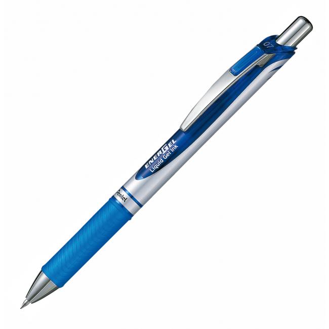 Gelový roller Pentel Energel 07, modrý (Smluvní)