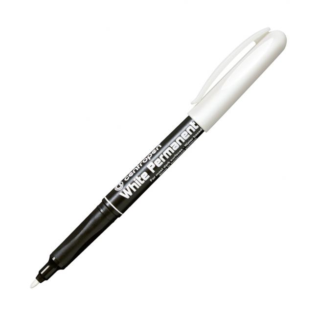 [CE268649-C] Permanentní popisovač Centropen 2686 bílý (Smluvní)