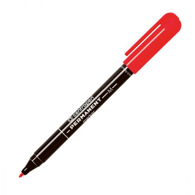 [CE284620-C] Permanentní popisovač Centropen 2846 červený (Smluvní)