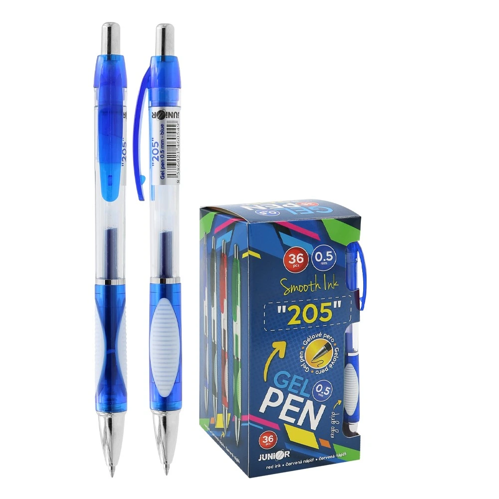 [JU273047-C] Pero gelové JUNIOR 205 0,5 mm - modrá náplň (Smluvní)