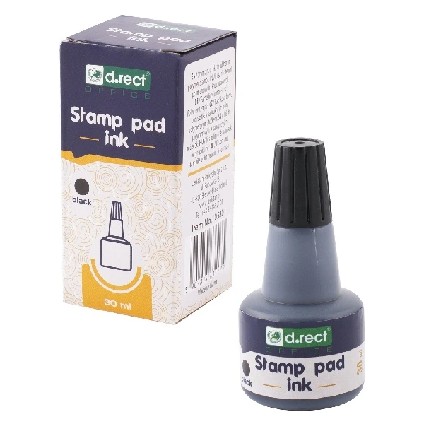 [LV105301-C] Razítková barva D.rect černá 30ml (Smluvní)