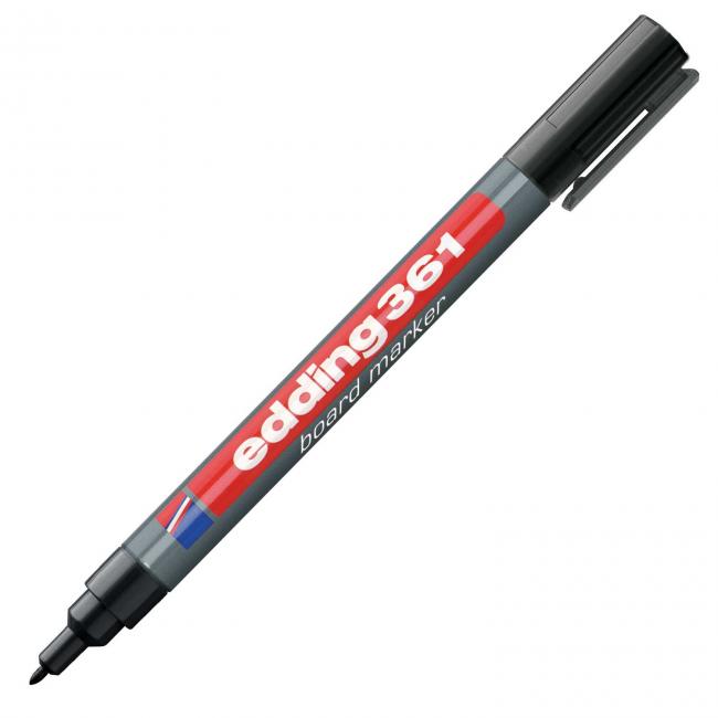 Popisovač na tabule edding 361 černý (Smluvní)