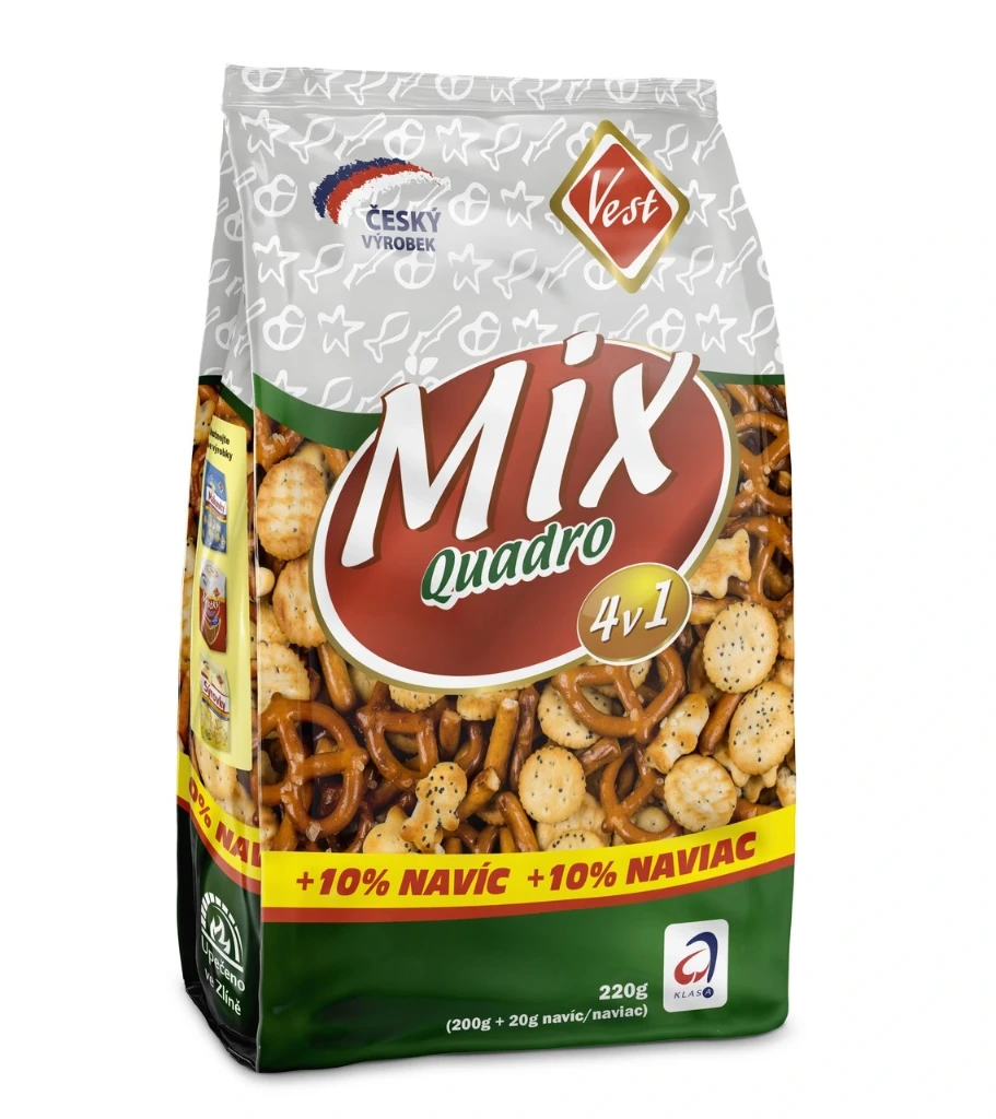 [PT729950-C] Preclíky VEST Mix quadro 200 g (Smluvní)