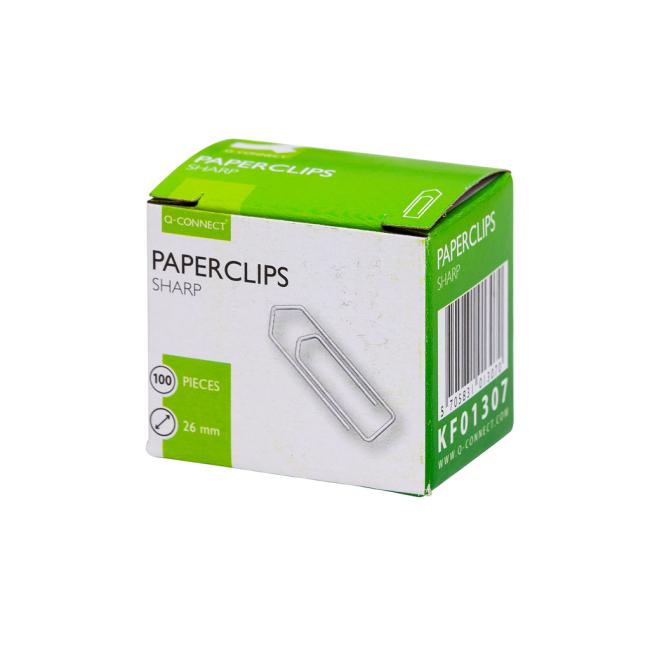 [QC001307-C] Spisové spony Q-CONNECT 26mm (Smluvní)