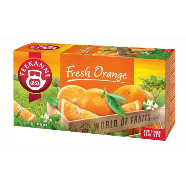 [PT604506-C] Čaj TEEKANNE ovocný Fresh Orange HB 20 x 2,25g (Smluvní)