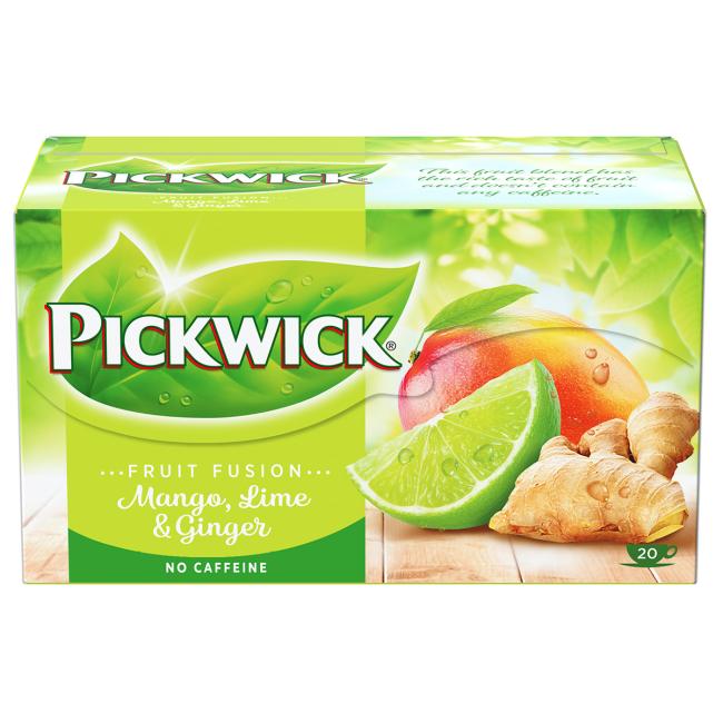 [PT641939-C] Čaj PICKWICK mango se zázvorem HB 20 x 1,75 g (Smluvní)