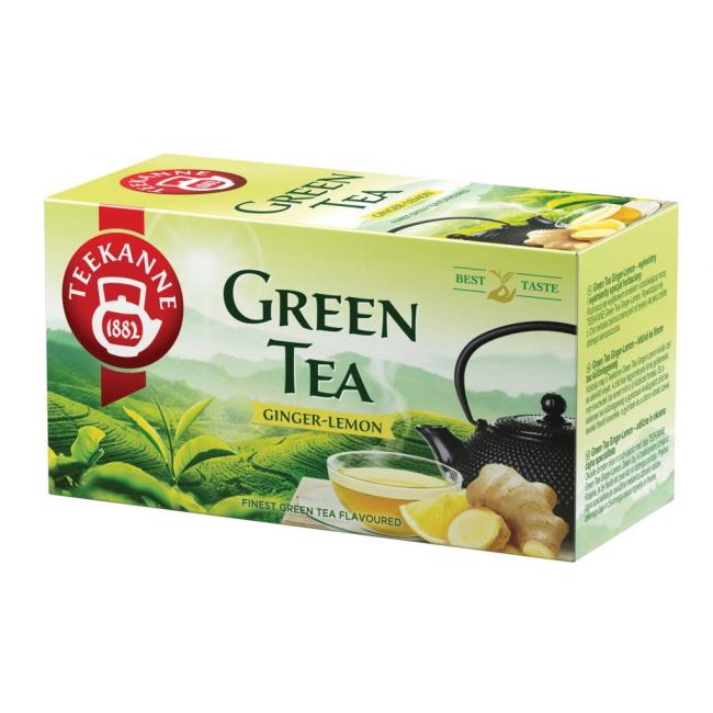 [PT602650-C] Čaj TEEKANNE zelený Ginger & Lemon HB 20 x 1,75g (Smluvní)