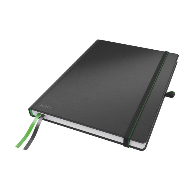 [ES447195-C] Zápisník čtverečkovaný A4 Leitz Complete černý (Smluvní)