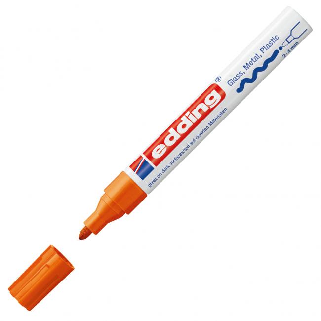 Lakový popisovač edding 750 oranžový (Smluvní)