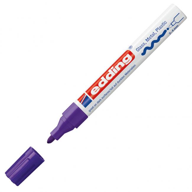 Lakový popisovač edding 750 fialový (Smluvní)