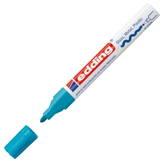 Lakový popisovač edding 750 světle modrý (Smluvní)