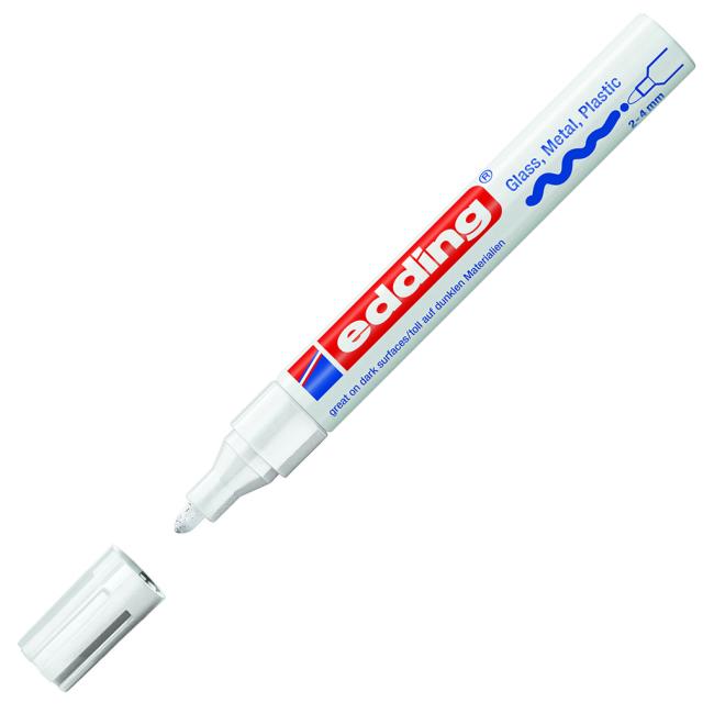 Lakový popisovač edding 750 bílý (Smluvní)