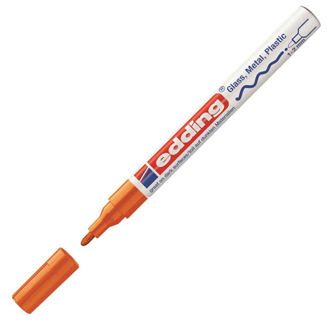 Lakový popisovač edding 751 oranžový (Smluvní)