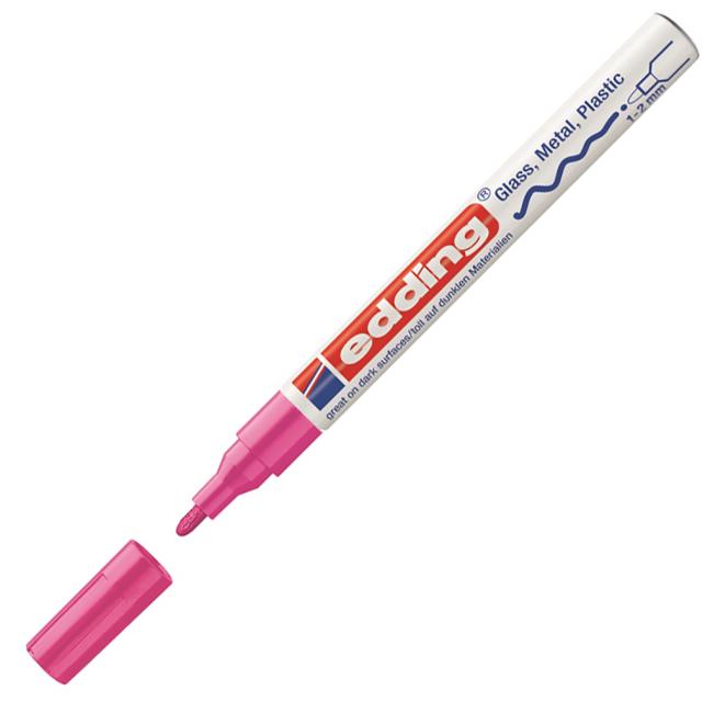 Lakový popisovač edding 751 růžový (Smluvní)