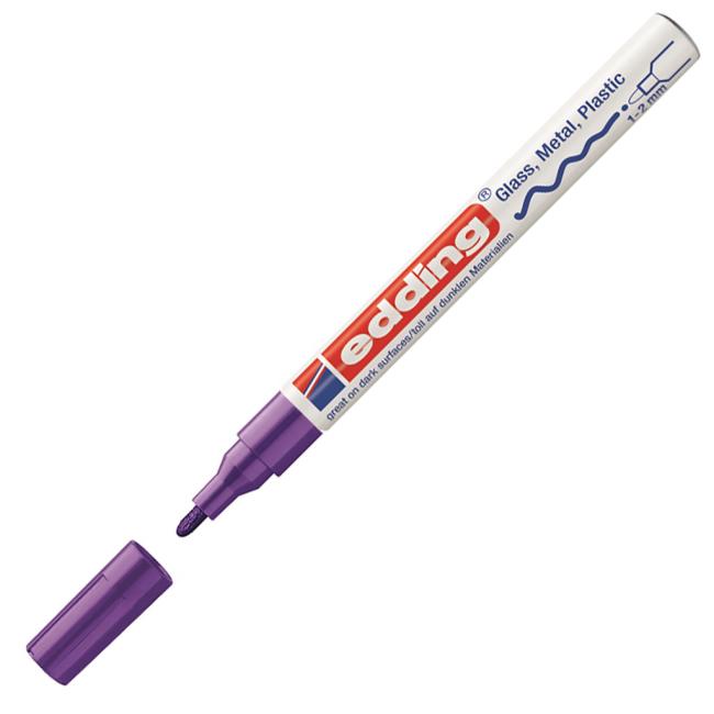 Lakový popisovač edding 751 fialový (Smluvní)