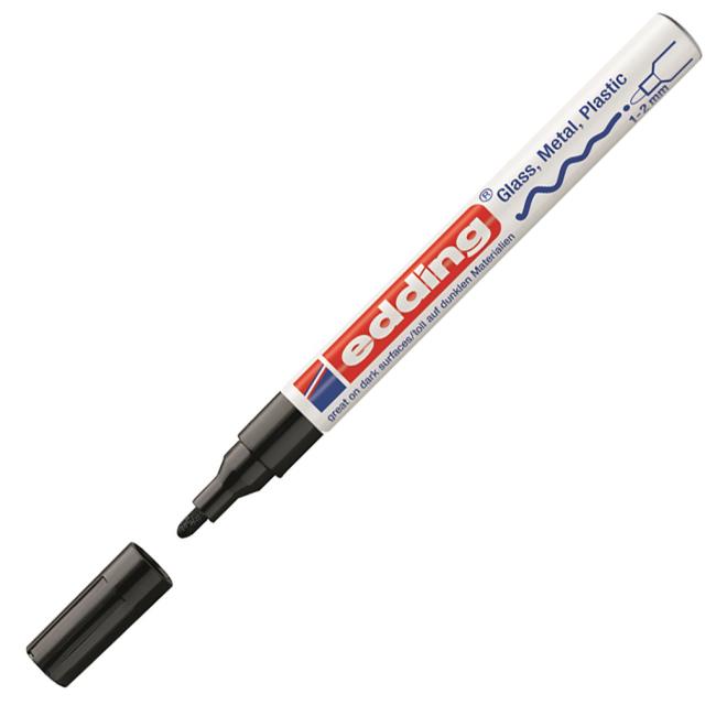 Lakový popisovač edding 751 černý (Smluvní)