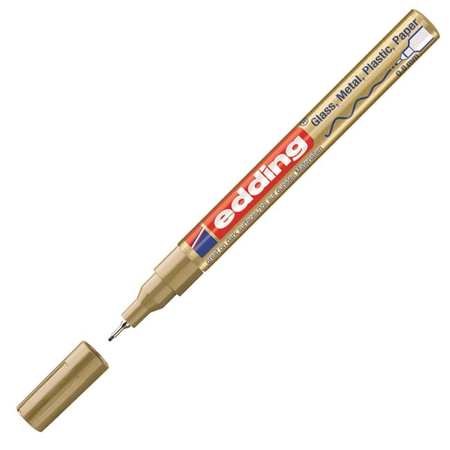 [ED078053-C] Lakový popisovač edding 780 zlatý (Smluvní)