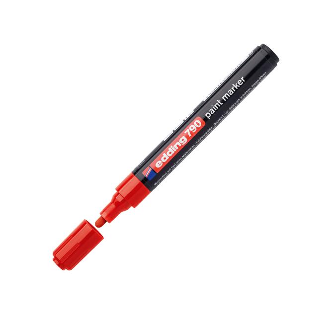 Lakový popisovač edding 790 červený (Smluvní)