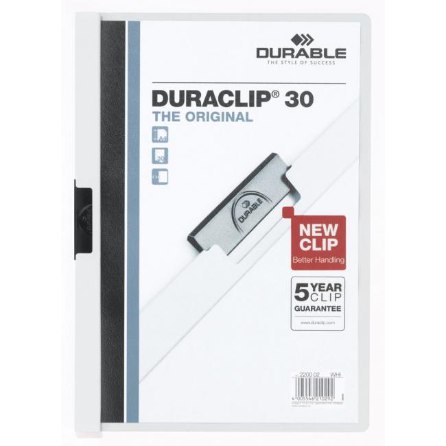 Obal s klipem DURACLIP Original 30 bílý (Smluvní)
