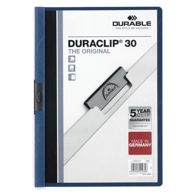 Obal s klipem DURACLIP Original 30 tmavomodrý (Smluvní)