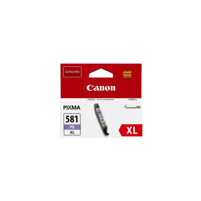 Inkoustová náplň Canon CLI-581PB pro TS8150 photo blue XL (4.170 str.)