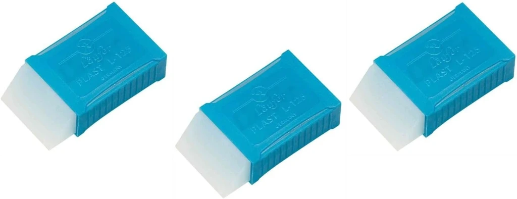[B07KVQBSP6-C] Rubber LÄUFER 3 pcs set PLAST L-125 (01250) (Contracted)