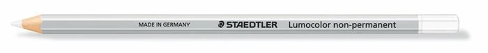 [TS1080U-C] Barevná tužka, šestihranná, na všechny povrchy, nepermanentní, (omnichrom) STAEDTLER 108 bílá (Contracted)