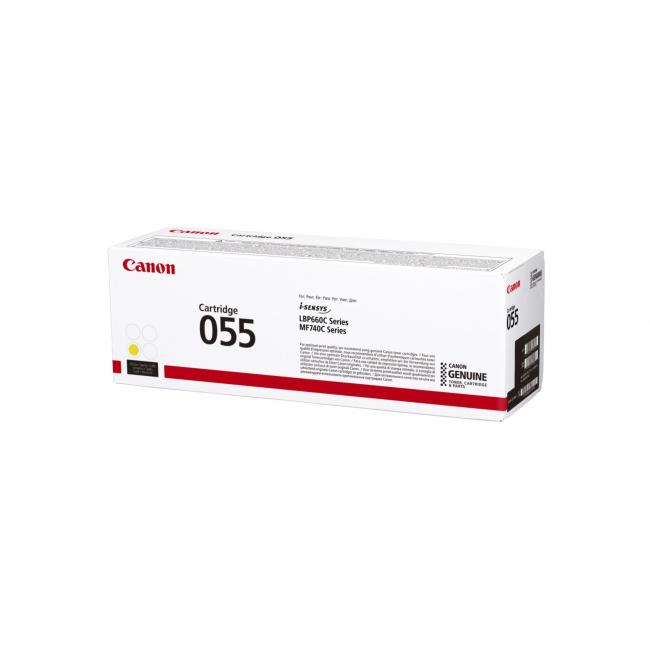 Toner Canon CRG-055 yellow (2.100 str.) pro i-SENSYNS LBP663Cdw/MF742Cdw