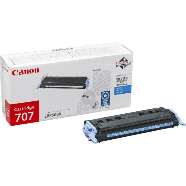 Toner Canon CRG-707 cyan (2.000 str.) pro LBP 5000/5100