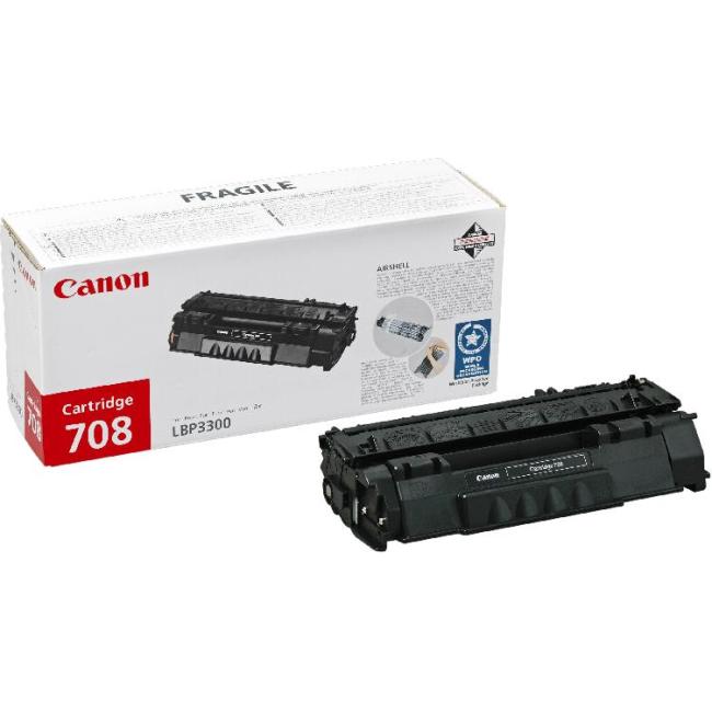 Toner Canon CRG-708 black (2.500 str.) pro LBP 3300