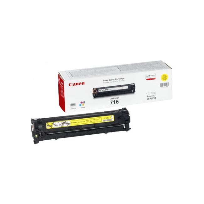 [CA071610] Toner Canon CRG-716 yellow (1.500 str.) pro LBP 5050/5050N/MF 8030CN/8050CN