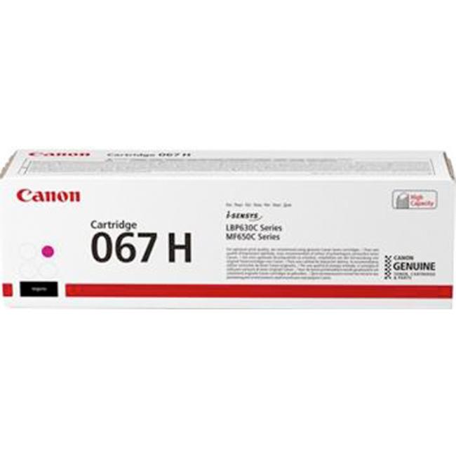 Toner Canon CRG-067H magenta (2.350 str.) pro i-SENSYS MF651Cw/655Cdw/657Cdw, LBP631Cw/633Cdw