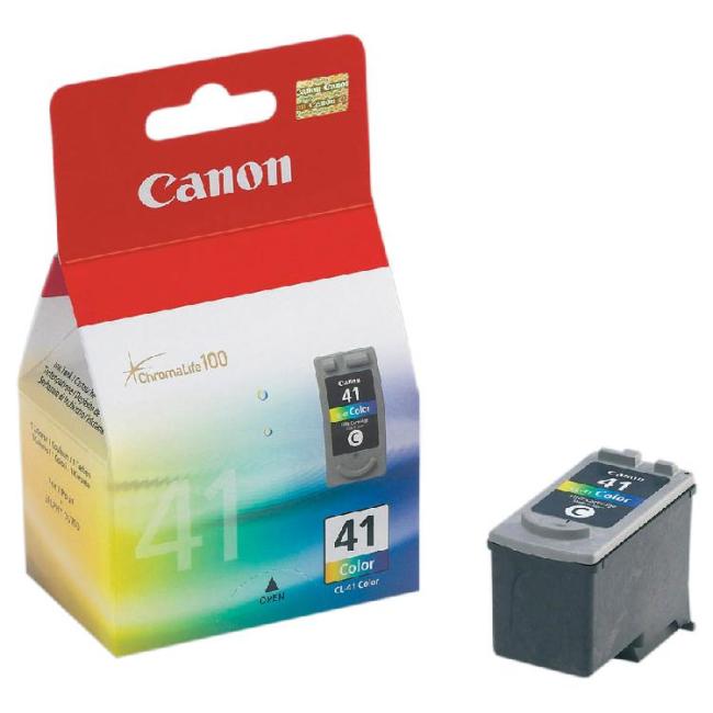 Inkoustová náplň Canon CL-41 pro MP 150/170/450/ iP 1200/1600/2200 color (380 str.)