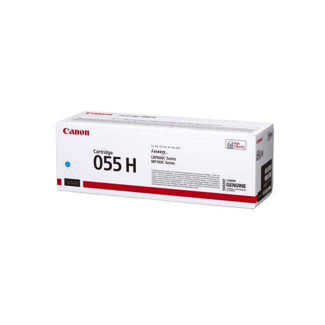 [CA742555] Toner Canon CRG-055H cyan (5.900 str.) pro i-SENSYNS LBP663Cdw/ MF742Cdw