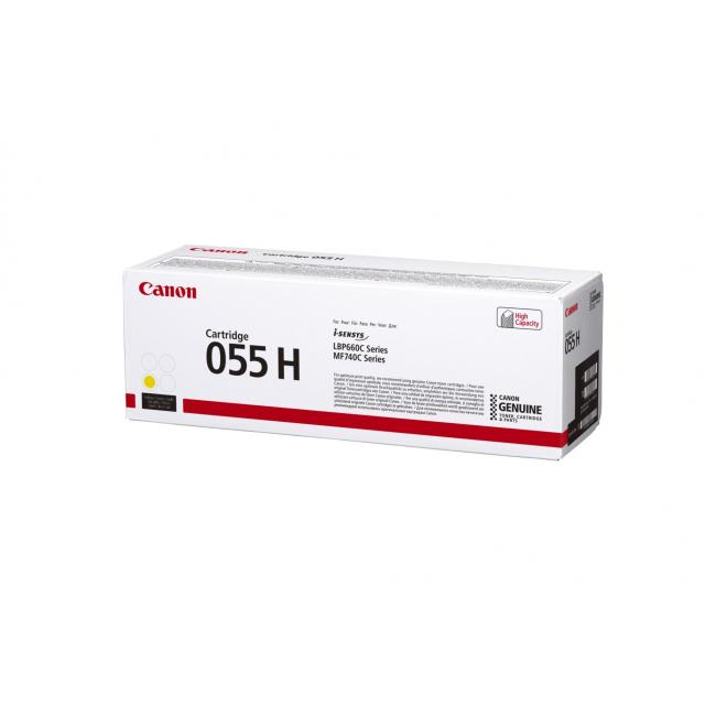 Toner Canon CRG-055H yellow (5.900 str.) pro i-SENSYNS LBP663Cdw, MF742Cdw
