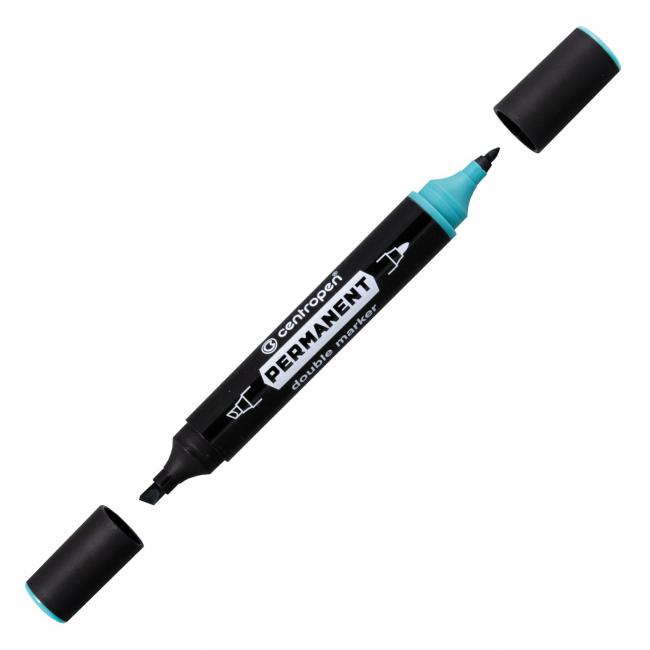 [CE166640] Permanentní popisovač Centropen 1666 double zelený