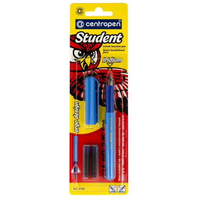 [CE215630] Plnicí pero Centropen Student modré