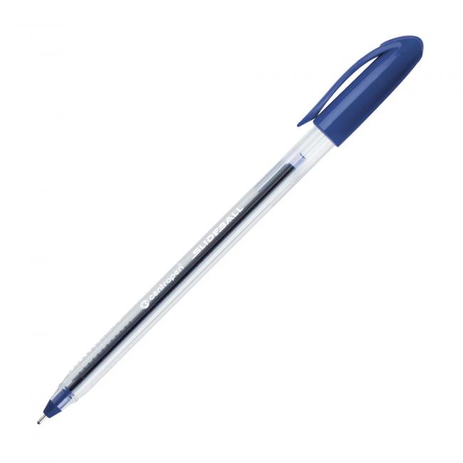 [CE221506] Kuličkové pero Centropen Slideball modré