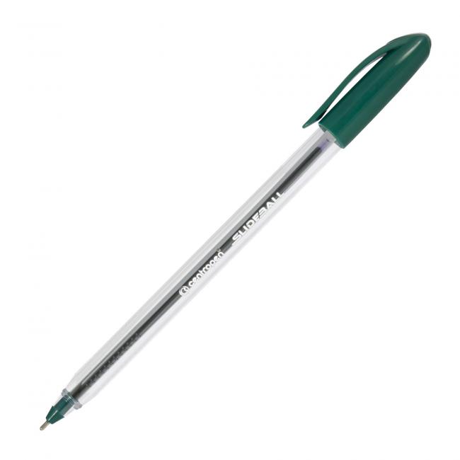 [CE221510] Kuličkové pero Centropen Slideball zelené