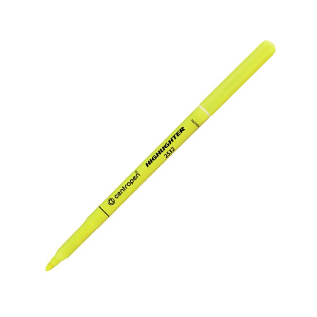 [CE253251] Zvýrazňovač Centropen 2532 žlutý
