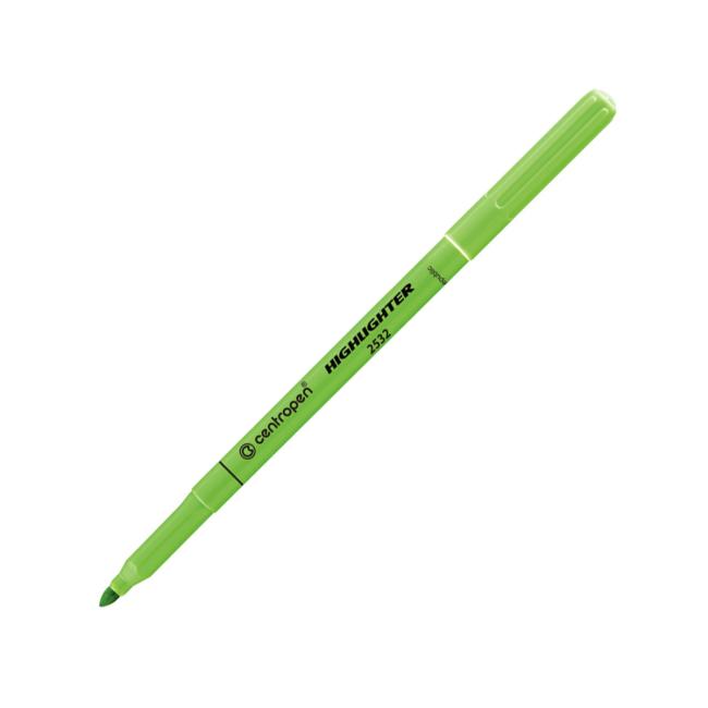 Zvýrazňovač Centropen 2532 zelený