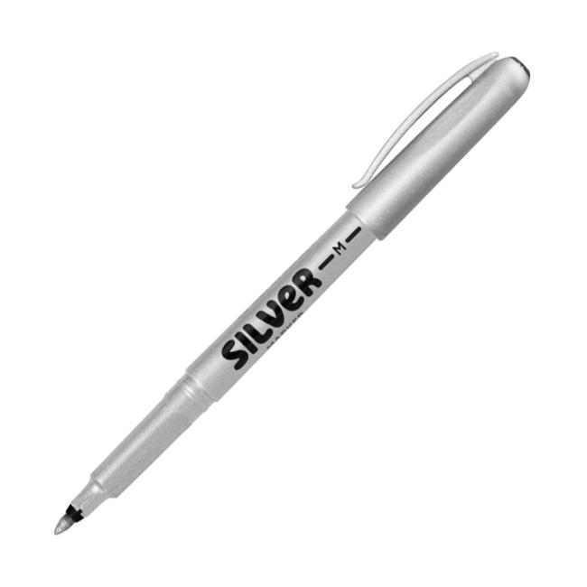 Permanentní Popisovač Centropen 2670 stříbrný