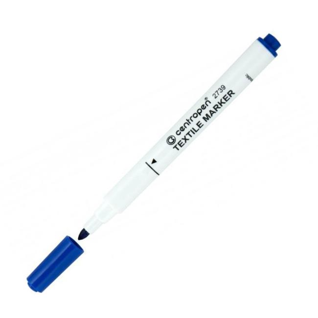 [CE273930] Popisovač na textil Centropen 2739 modrý