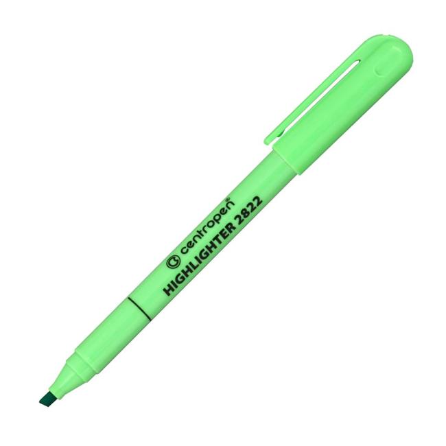[CE282240] Zvýrazňovač Centropen 2822 světle zelený