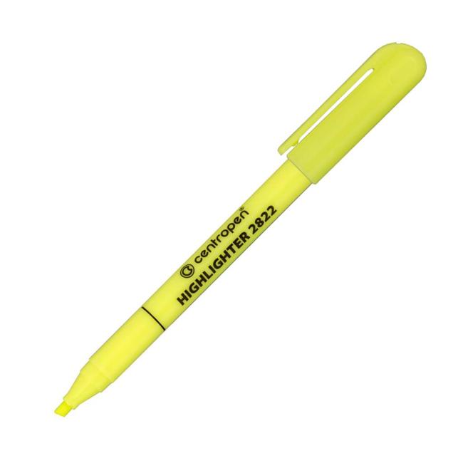 Zvýrazňovač Centropen 2822 žlutý