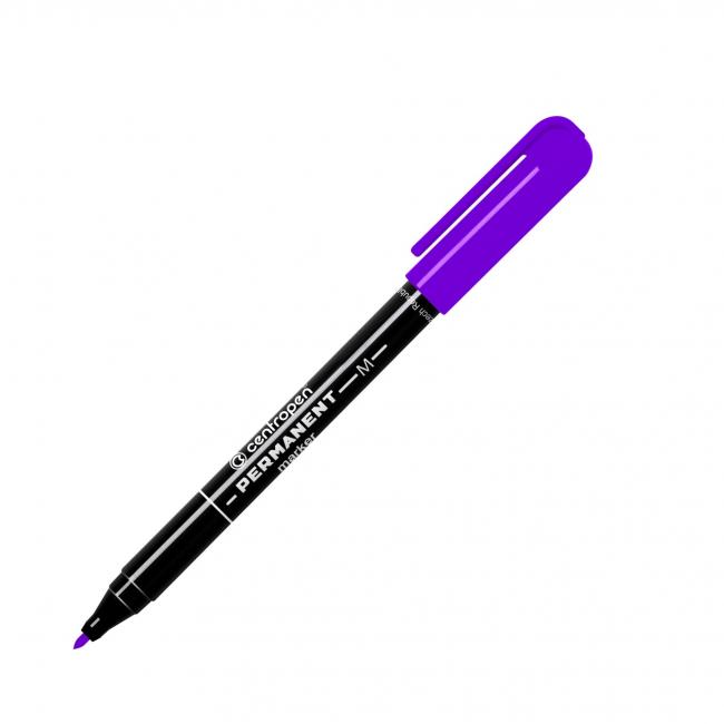Permanentní popisovač Centropen 2846 fialový