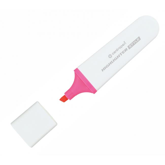 [CE625290] Zvýrazňovač Centropen STYLE růžový