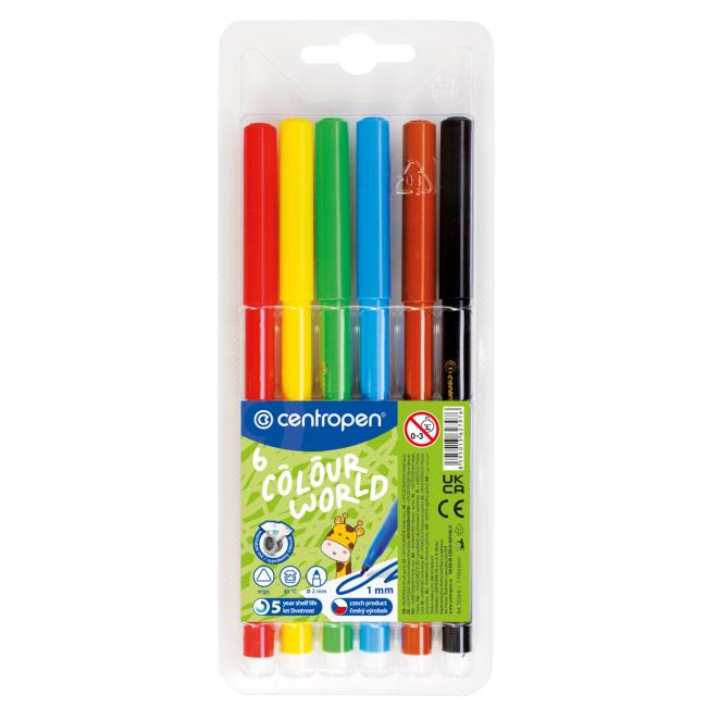 Sada popisovačů Centropen 7550/6S