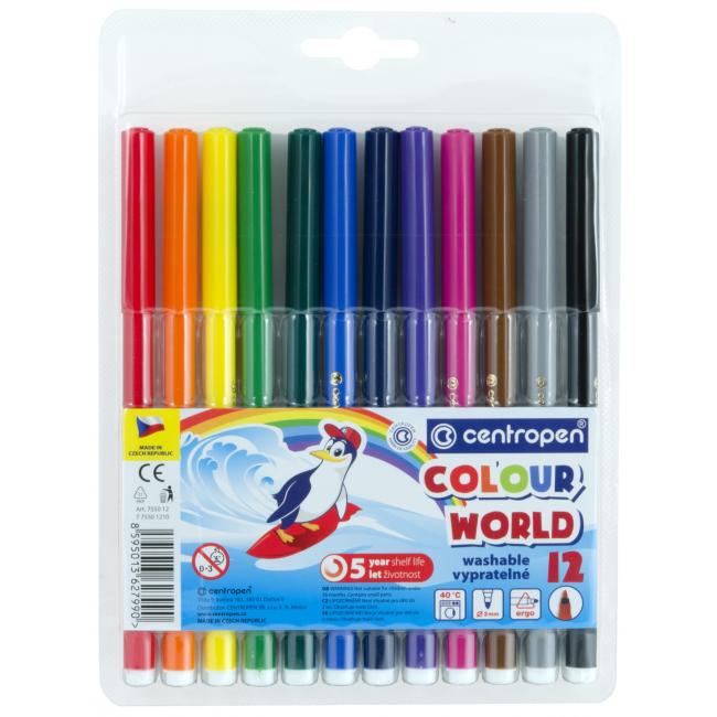 [CE755012] Sada popisovačů Centropen 7550/12S