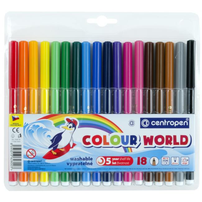 Sada popisovačů Centropen 7550/18S